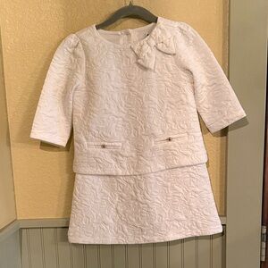Janie and Jack white classic style dress